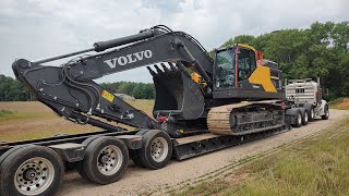 My New Volvo 350E Excavator Arrives [upl. by Anele]