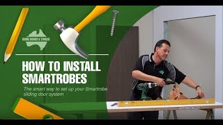 How to install Smartrobes sliding doors [upl. by Javier]