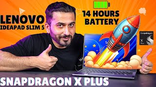 Lenovo IdeaPad Slim 5 Qualcomm Snapdragon X Plus Review  Born Creator [upl. by Weeks213]