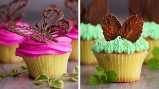 Chocolate Cakes and Cupcakes Decorating Techniques  Yummy Dessert Recipes by So Yummy [upl. by Anihs]