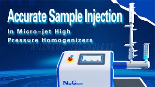 Accurate Sample Injection in Micro jet High Pressure Homogenizers [upl. by Eiroc243]