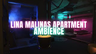 Lina Malinas Apartment Ambience  Cyberpunk 2077  Phantom Liberty [upl. by Atiuqahc]