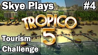 Tropico 5 Tourism Challenge 4 ►Tourists◀ GameplayTips Tropico 5 [upl. by Yleek]