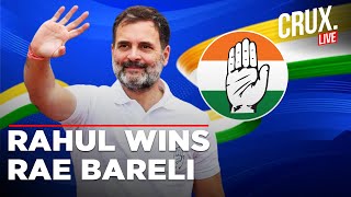 Rahul Gandhi Wins Family Bastion of Rae Bareli In UP  Lok Sabha Election Results 2024 LIVE [upl. by Solegna]