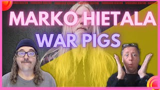 Marko Hietalas Killer Version of War Pigs is MindBlowing Reaction [upl. by Einnaffit]