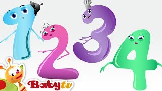 Charlie and the Numbers  Counting Song Meet the Numbers  BabyTV [upl. by Onairotciv]