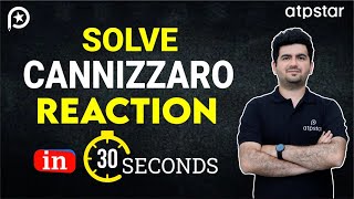 Cannizzaro reaction Trick organic chemistry  IIT JEE amp NEET  Vineet Khatri  ATP STAR Kota [upl. by Adnomal]