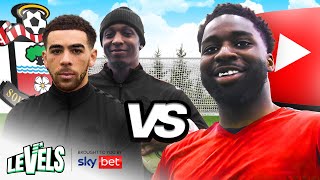 2 Pro Footballers vs 1 YouTuber  SOUTHAMPTON vs PK HUMBLE [upl. by Ethelyn]