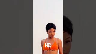 Halle Bailey Behind The Scenes Of Halle Bailey Costume [upl. by Elleraj]