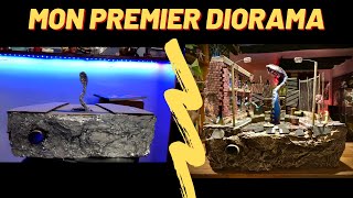 Mon premier diorama  diorama maquette confinement miniature alien [upl. by Ahsienat]