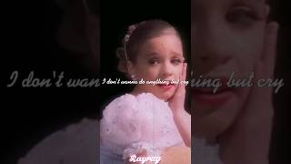 Maddie and MacKenzie Ziegler Solos Edit Cry fypシ dancemoms aldc [upl. by Kcirdneh]