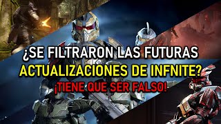 Halo Infinite ¿Se filtro las nuevas actualizaciones para Infinite ¡Esto debe ser falso [upl. by Ris]