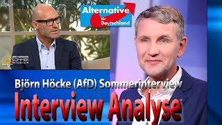 Welche Möglichkeiten Björn Höcke AfD im Sommerinterview 2020 ungenutzt ließ [upl. by Eanod]