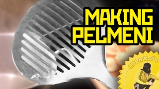 How to make Russian pelmeni  Cooking with Boris [upl. by Ailliw]