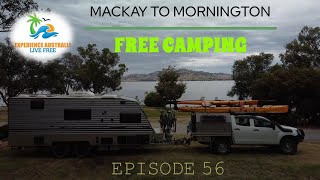 FREE CAMPING MACKAY TO MORNINGTON EXPERIENCE AUSTRALIA 56 [upl. by Elpmet903]