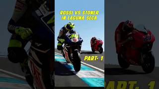 Valentino Rossi  Rossi vs Stoner Laguna Seca  Part1 motogpgame motogpgameplay motogp [upl. by Assyle]