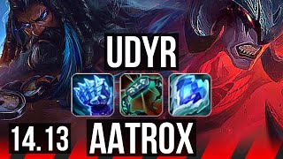 UDYR vs AATROX TOP  Rank 1 Udyr 7210  VN Challenger  1413 [upl. by Reifinnej]