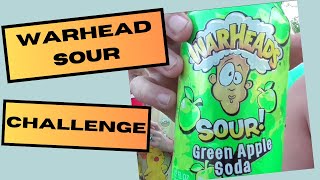 WarHeads Sour Soda Challenge Part 2 [upl. by Nahs]