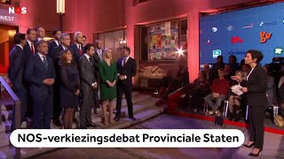 TERUGKIJKEN NOSverkiezingsdebat over de Provinciale Statenverkiezingen [upl. by Aneerak]