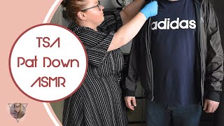 ASMR  TSA Pat Down  REAL PERSON  Jacket Fitting  NO TALKING  Measuring  Unintentional [upl. by Amjan]