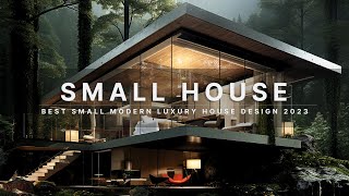 2023 Best Small Modern Luxury House Exterior Design [upl. by Lanoil171]