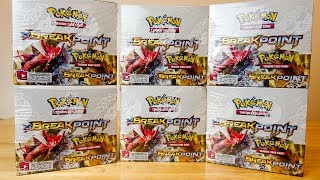 Opening 6 Pokemon Breakpoint Booster Boxes [upl. by Anahir]