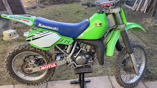 Kawasaki kx125 walk around [upl. by Leopoldine]