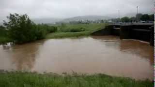 Hochwasser Rems 31 Mai 2013 in 73650 Winterbach [upl. by Elisha]