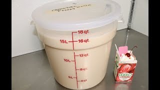 CREMA PARA FRESAS CON CREA PARA NEGOCIO ESTILO8A [upl. by Eisac]