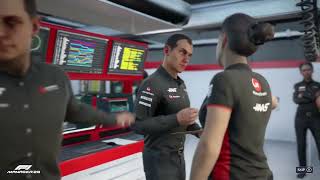 F1 MANAGER 2023 HAAS NO COMMENTARY CAREER MODE 19 USA RACKING UP POINTS [upl. by Odlawso]