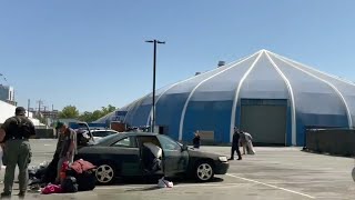 San Jose Convention Center Homeless Shelter Closes [upl. by Auop]