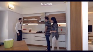 Director Anwar Rasheed’s Apartment Interiors  DLIFE Kochi [upl. by Martita]