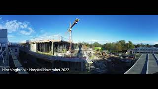 Hinchingbrooke Hospital Timelapse November 2022 [upl. by Eletnahc]