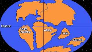 The pangaea theory or an expanding Earth [upl. by Ynehpets]