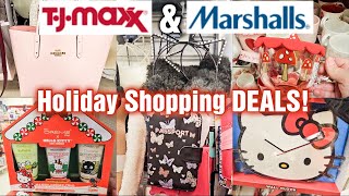 TJ MAXX amp MARSHALLS HOLIDAY SHOPPING DEALS for DECEMBER 2023 [upl. by Iak]