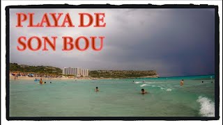 Playa de SON BOU Menorca 2023 como siempre en 4k [upl. by Noivert]