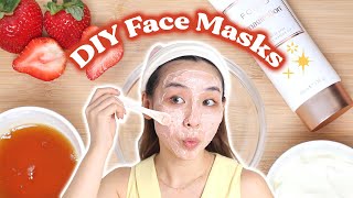 DIY Face Mask Using Yogurt Honey amp Banana [upl. by Ibrad]