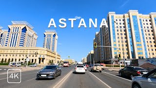 Astana Kazakhstan  A tour of the Capital  4K UHD [upl. by Wetzell8]