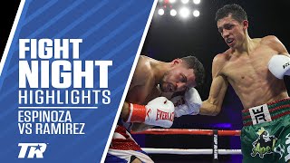 Rafael Espinoza Upsets Robeisy Ramirez To Win World Title In Fight Of the Year  FIGHT HIGHLIGHTS [upl. by Durrej]