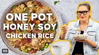 The rice cooker chicken dish I could eat all day  Honey Soy Chicken amp Rice  Marions Kitchen [upl. by Dlared]