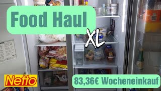 Food Haul XL  8336€ Wocheneinkauf netto [upl. by Soalokin]