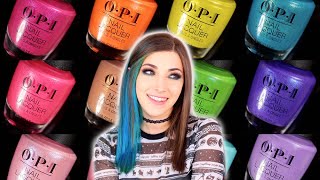 OPI Power of Hue Summer 2022 Nail Polish Collection Review and Swatches  KELLI MARISSA [upl. by Ayahsey228]