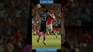 Cristiano Ronaldo scores great header to make it 10 vs Nottingham Forest trending shorts fifa22 [upl. by Htidra]