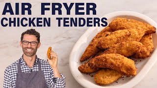 Air Fryer Chicken Tenders Recipe [upl. by Stilla504]