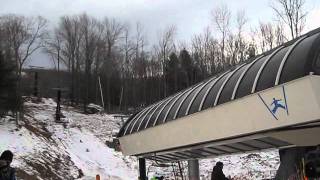 Windham Mountain Resort Easy Trail  Green [upl. by Queenie]