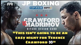 Crawford Vs Madrimov  Fight Preview amp Prediction 🥊🏆 [upl. by Notgnirrac]