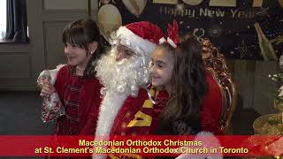 Macedonian Orthodox Christmas Toronto Canada January 7 2024 [upl. by Gnauq]