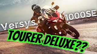 Kawasaki Versys 1000SE  Test 2024  ist sie ein richtiger Reisetourer [upl. by Zolly]