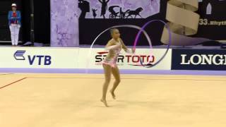 Margarita Mamun RUS  Ribbon Final  2014 World Rhythmic Gymnastics Championships [upl. by Anelrac]