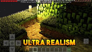 Top 5 Ultra Realistic Minecraft PE 116 Shaders [upl. by Walton]